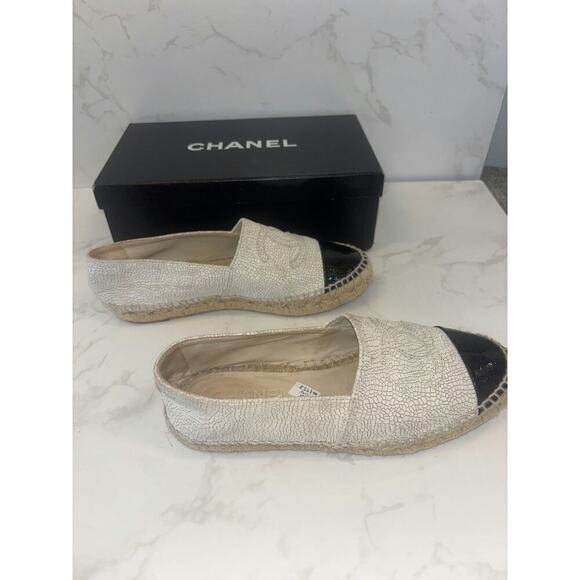 Chanel Espadrille Flats - Size 37 - Picture 3 of 5